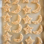 star and crescent rice crispy shapes