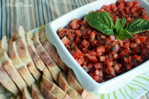 Double Tomato Bruschetta