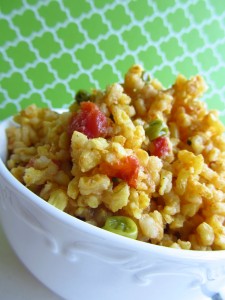 baked brown rice