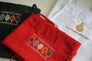 my halal kitchen aprons
