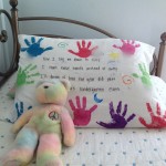 end of the year gift pillowcase