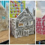 three pigs houses