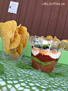 individual seven layer dip cups