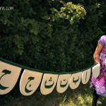 arabic alphabet scalloped garland