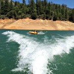 tubing in Lake Shasta