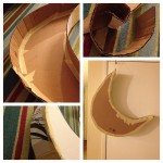 diy crescent moon pinata construction