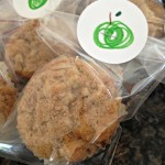 packaged homemade apple muffins