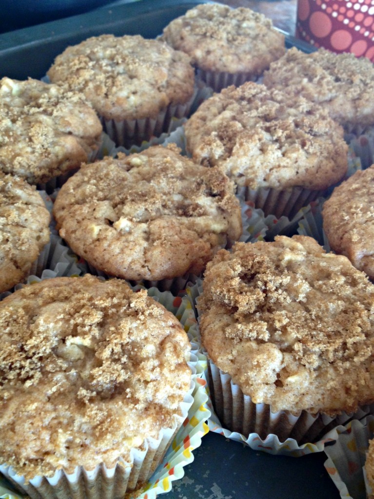 apple muffins.
