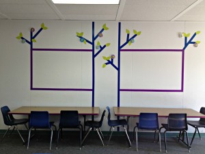 Decorating with duct tape