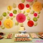 charity party dessert table