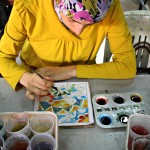 amnah batik painting