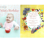 Little Golden Book Birthday Invite