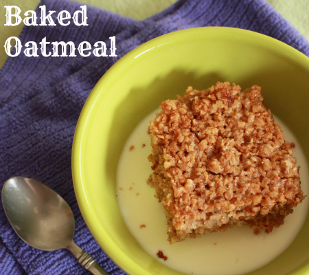 baked oatmeal